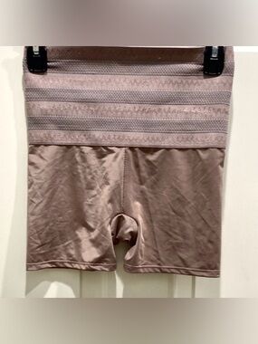 Prima Valentina Tan SZ M High-Waisted Tummy Control Shaping Shapewear Shorts